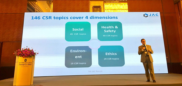 the 7th JAC CSR Forum