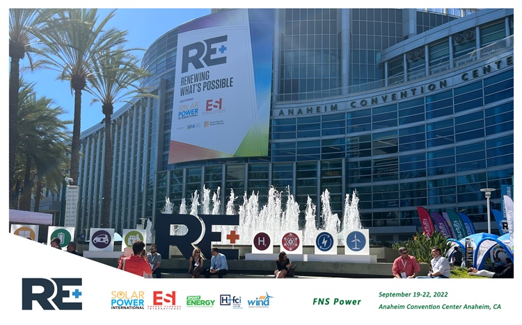 FNS Power Launch At RE+ / SPI Trade Show
