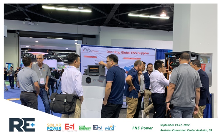 FNS Power Launch At RE+ / SPI Trade Show