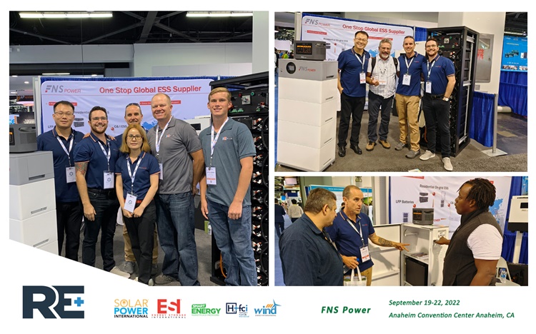 FNS Power Launch At RE+ / SPI Trade Show