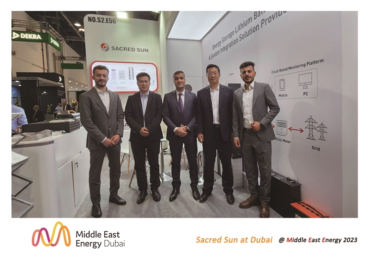 Sacred Sun appeared at Middle East Energy 2023