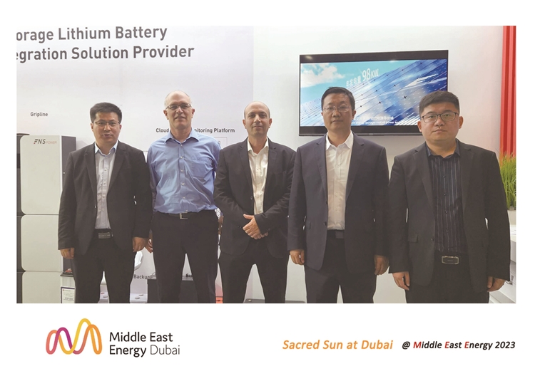 Sacred Sun appeared at Middle East Energy 2023