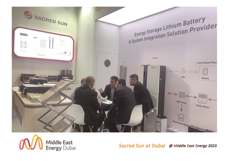 Sacred Sun appeared at Middle East Energy 2023
