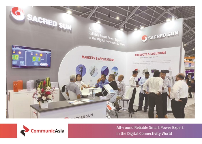 Sacred Sun appeared at the 2023 CommunicAsia