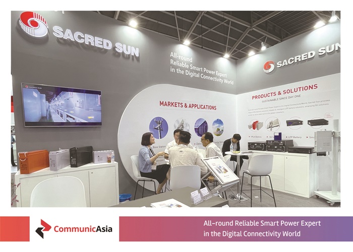 Sacred Sun appeared at the 2023 CommunicAsia