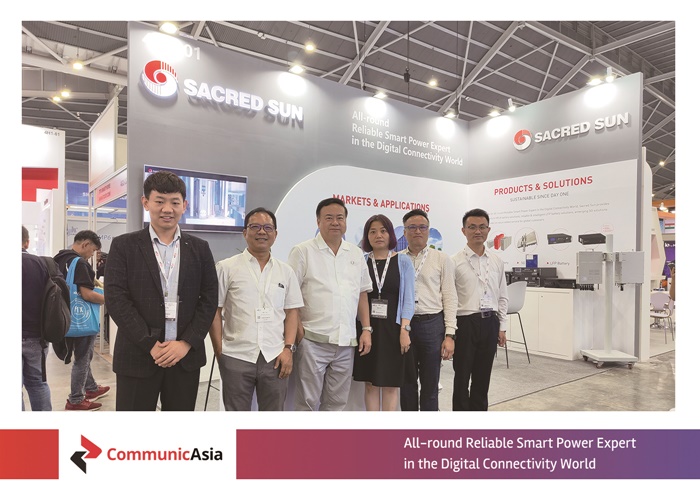 Sacred Sun appeared at the 2023 CommunicAsia