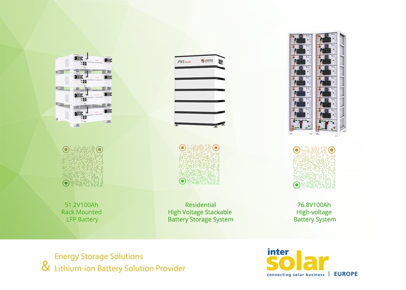 rack mounted lithium ion battery, residential all-in-one system, high-voltage stackable lithium ion battery system