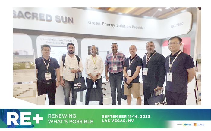 Sacred Sun launched at North America\s largest renewable energy event, RE+2023