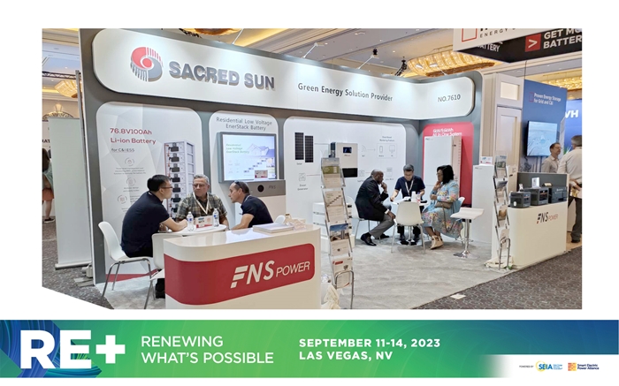 Sacred Sun launched at North America\s largest renewable energy event, RE+2023