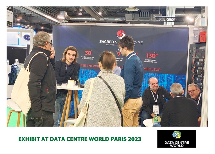 Sacred Sun Europe debuted at Data Centre World Paris 2023