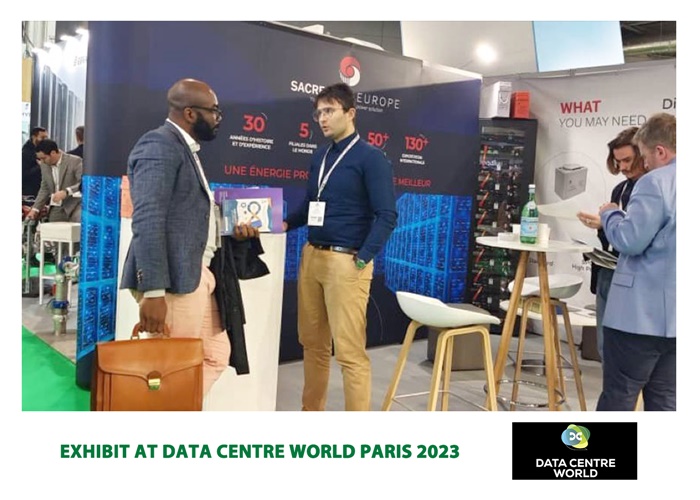 Sacred Sun Europe debuted at Data Centre World Paris 2023