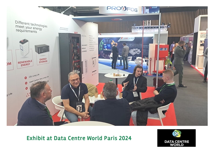 Sacred Sun Europe debuted at Data Centre World Paris 2024
