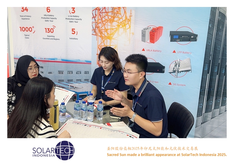 Sacred Sun made a brilliant appearance at Solartech Indonesia 2025, and lead Asia-Pacific\s Green Energy Transition