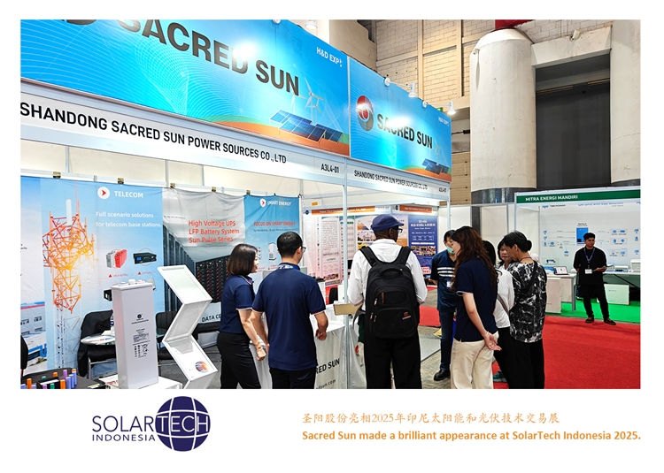 Sacred Sun made a brilliant appearance at Solartech Indonesia 2025, and lead Asia-Pacific\s Green Energy Transition