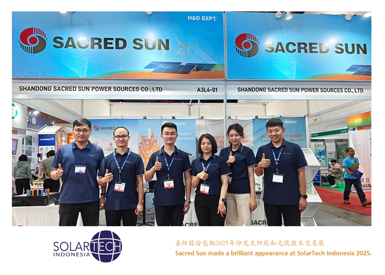 Sacred Sun made a brilliant appearance at Solartech Indonesia 2025, and lead Asia-Pacific\s Green Energy Transition