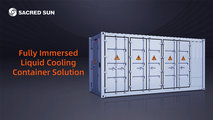  Fully Immersed Liquid-Cooled container solution